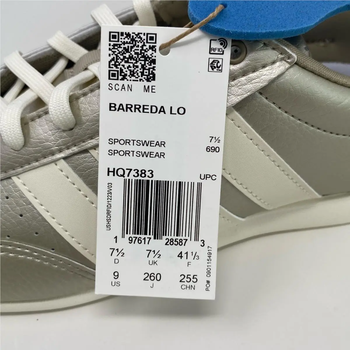Adidas shoes - adidas Barreda - Barreda - SB1158-HQ7383 - White (UPC: 197617285897) 2