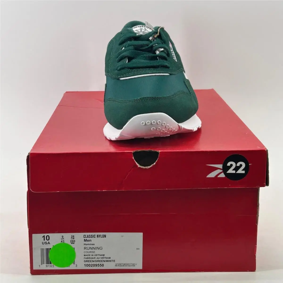 Reebok shoes - Reebok Classic Nylon - Classic Nylon - Green 3