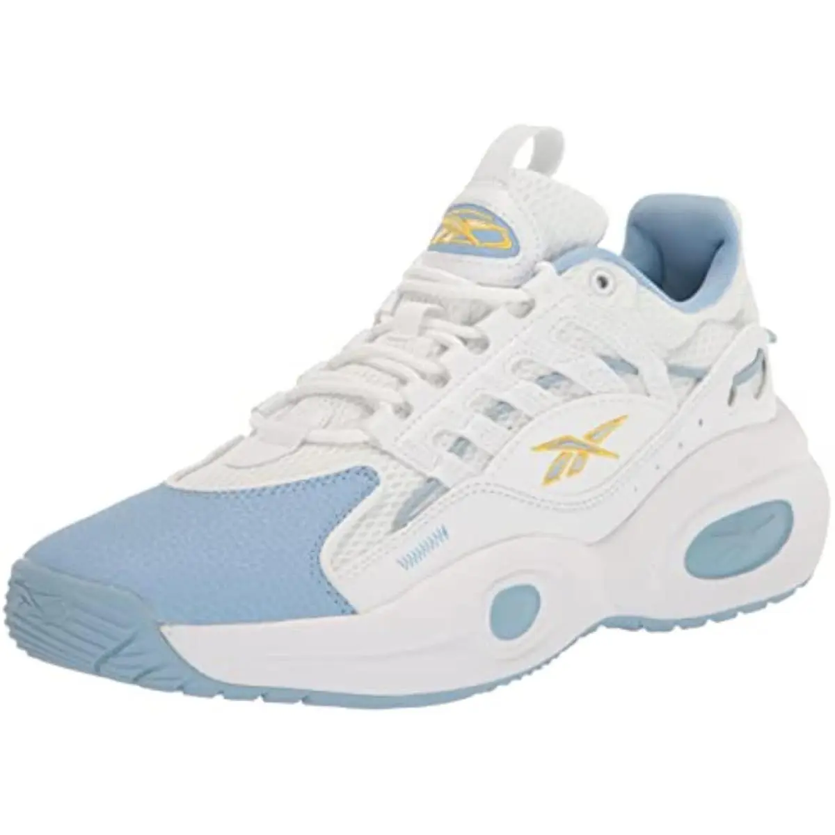 Reebok shoes - White/Fluid Blue (UPC: 0195740748746) 0