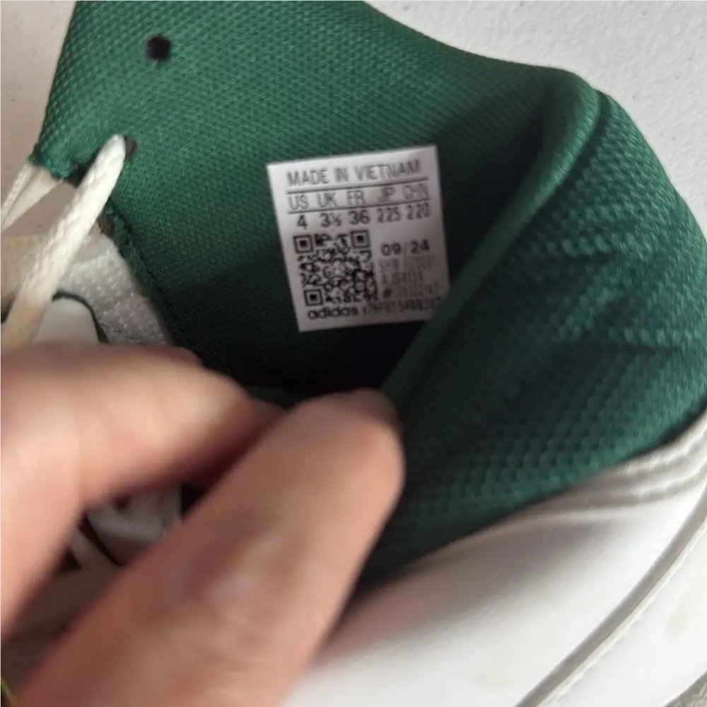 Adidas shoes - adidas Hoops 3.0 Mid - Hoops Mid - White/Green 5