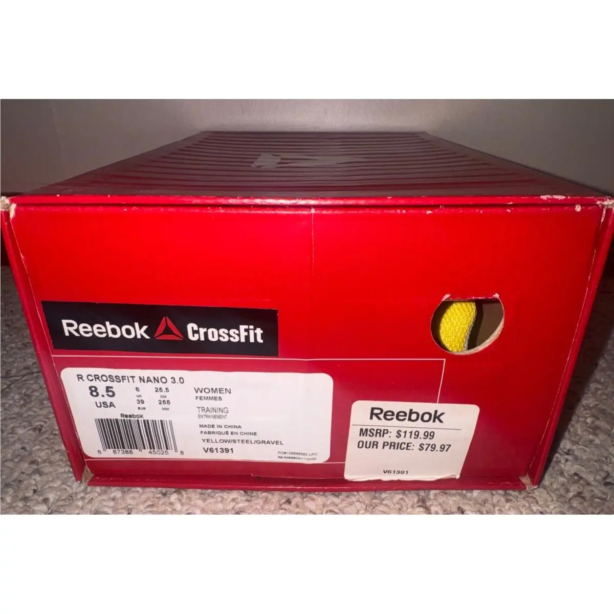 Reebok shoes - Reebok CrossFit Nano 3.0 - CrossFit Nano - Yellow 0