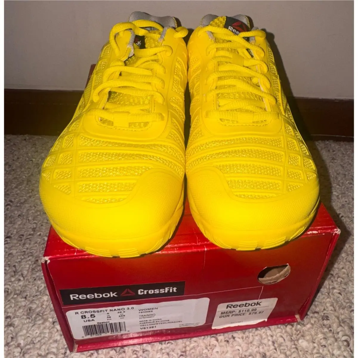 Reebok shoes - Reebok CrossFit Nano 3.0 - CrossFit Nano - Yellow 4