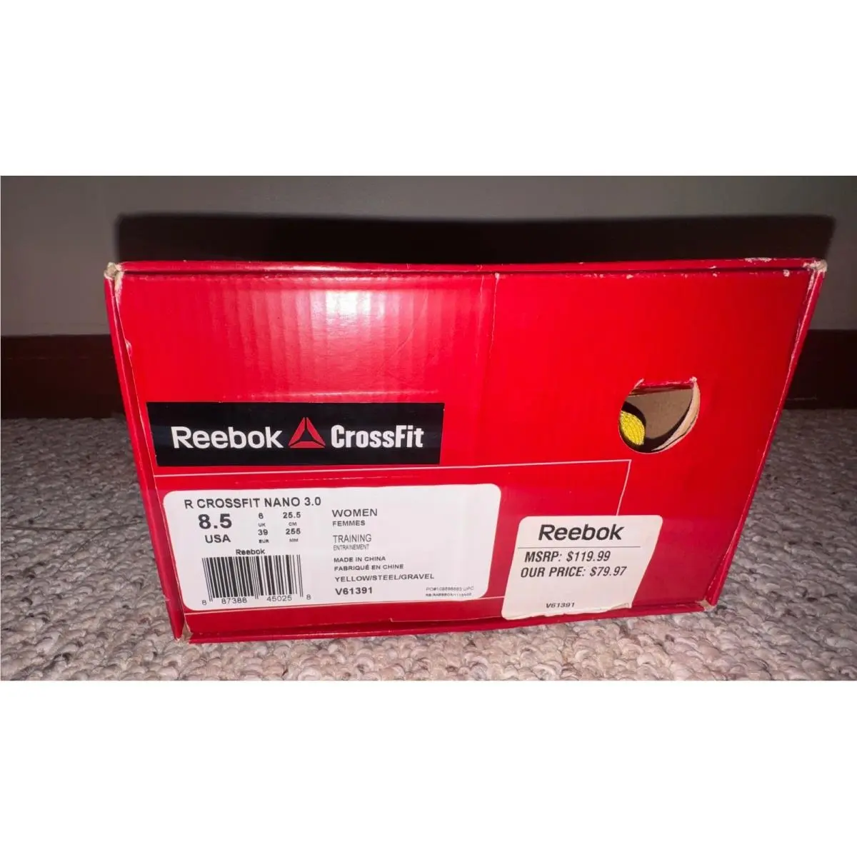 Reebok shoes - Reebok CrossFit Nano 3.0 - CrossFit Nano - Yellow 5