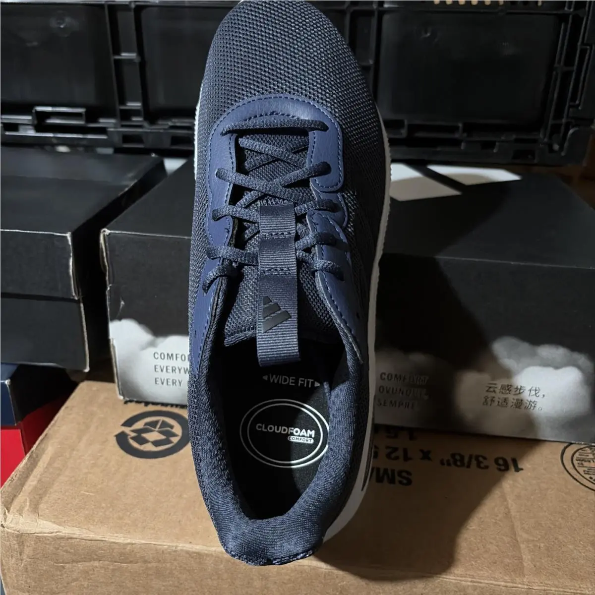 Adidas shoes - adidas Cloudfoam - Cloudfoam - HQ4854 - navy blue 2