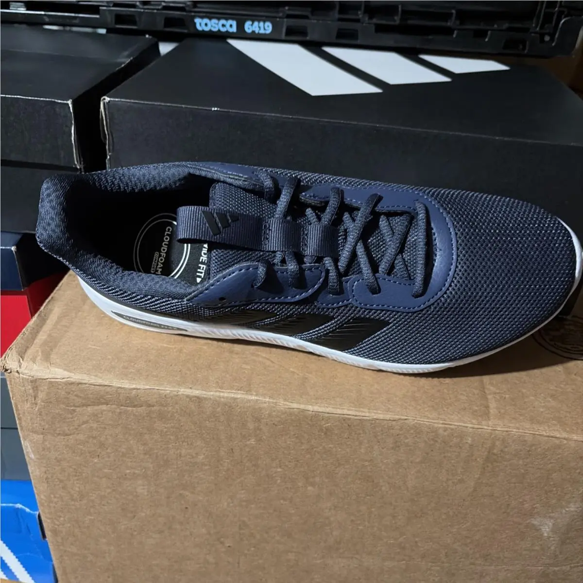 Adidas shoes - adidas Cloudfoam - Cloudfoam - HQ4854 - navy blue 3