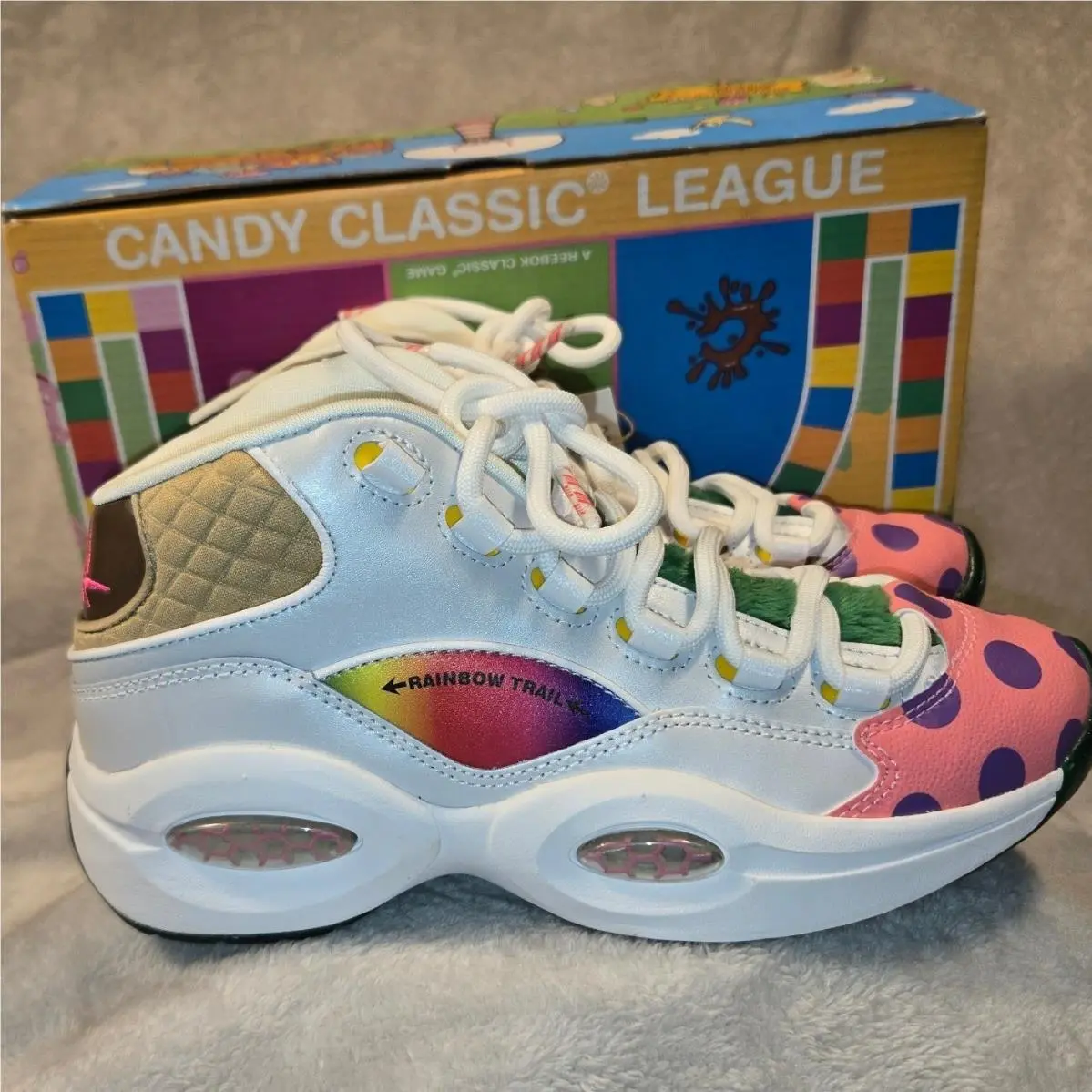 Reebok shoes - Reebok Question Mid Candy Land - White 0