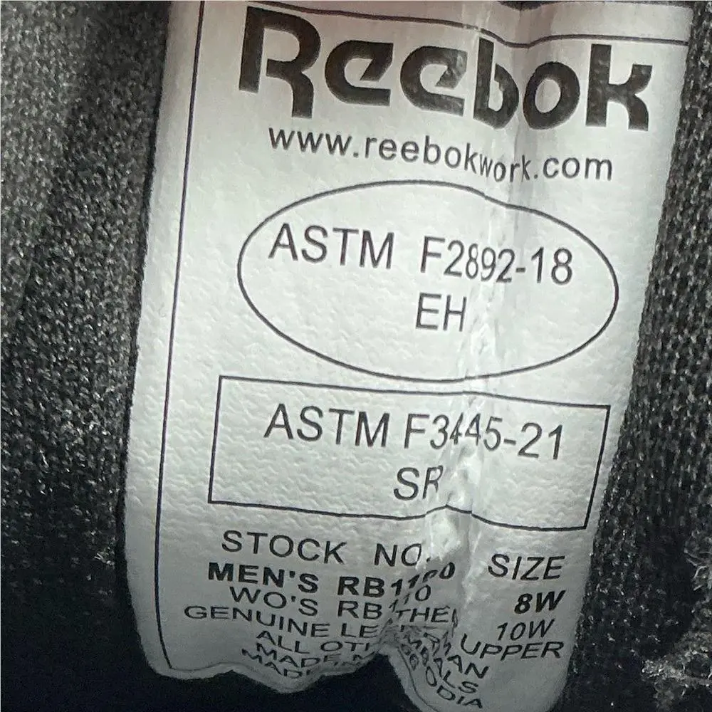 Reebok shoes - Black 1