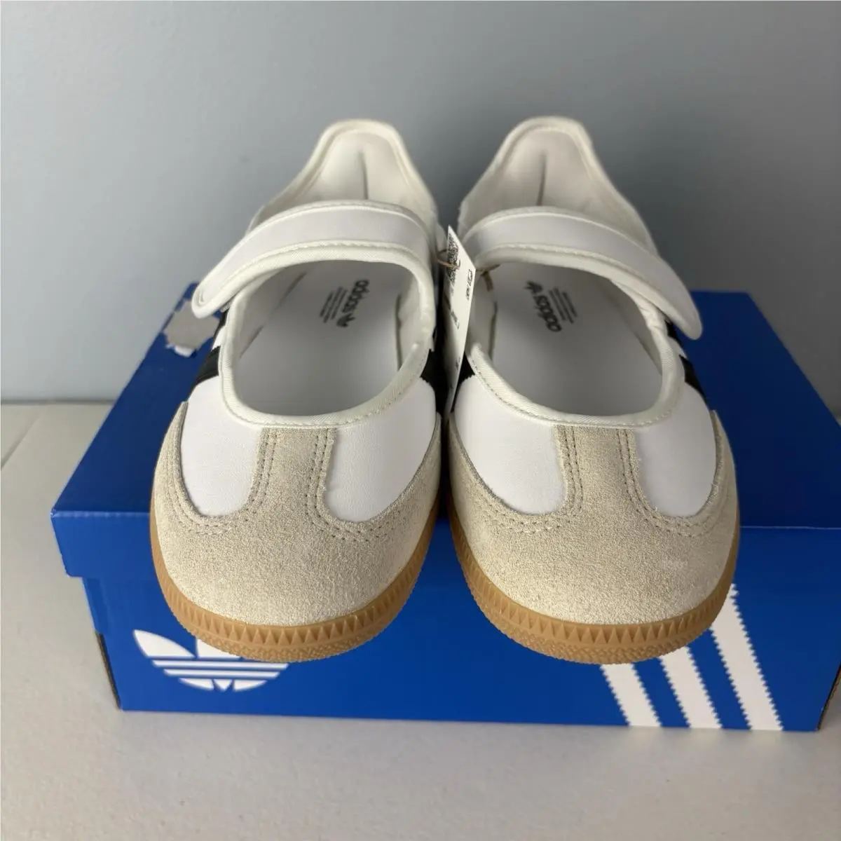 Adidas shoes - Samba Jane White Black Gum - JR7436 - White 0