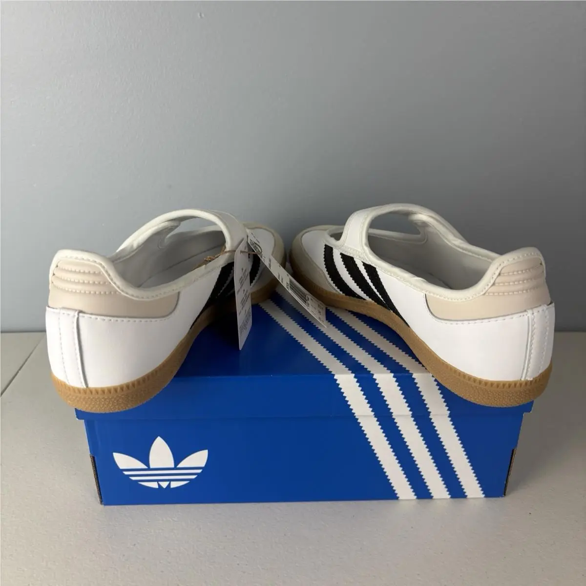 Adidas shoes - Samba Jane White Black Gum - JR7436 - White 3