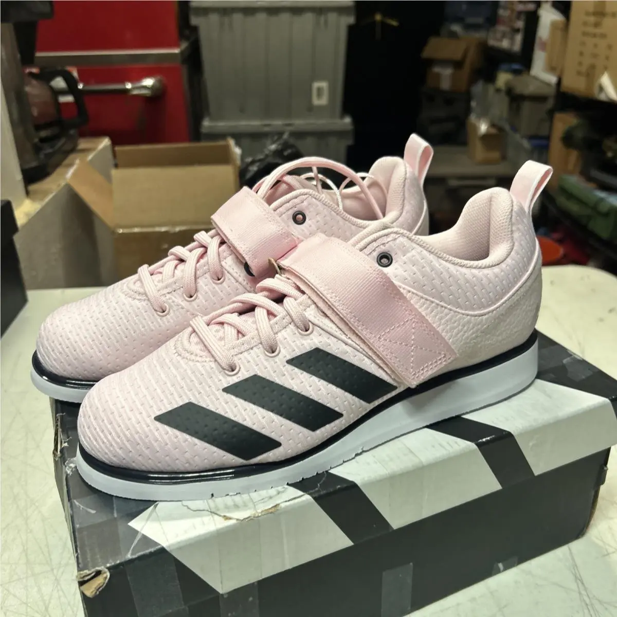 Adidas shoes - adidas Adipower Weightlifting - Adipower Weightlifting - JP9873 - Pink, Black 0