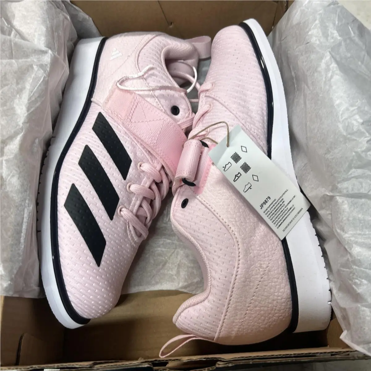 Adidas shoes - adidas Adipower Weightlifting - Adipower Weightlifting - JP9873 - Pink, Black 3