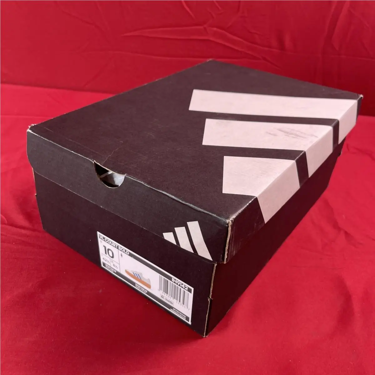 Adidas shoes - adidas Vl Court - Court - IH9142 - Off White/Gum + Blue (UPC: 0198320225347) 3