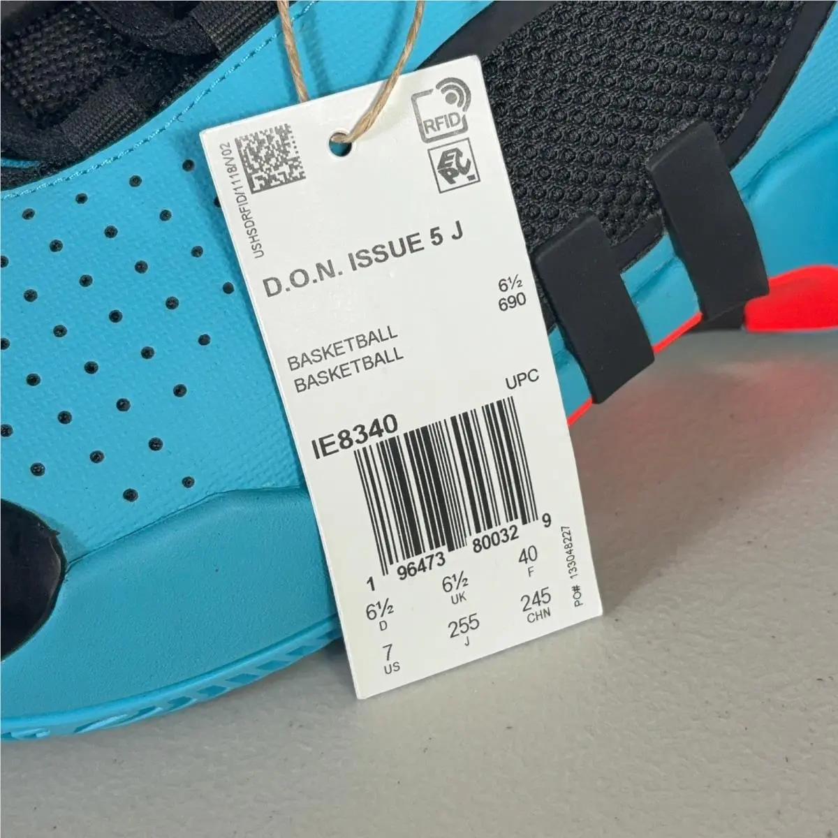Adidas shoes - adidas DON Issue 5 J - Blue 9