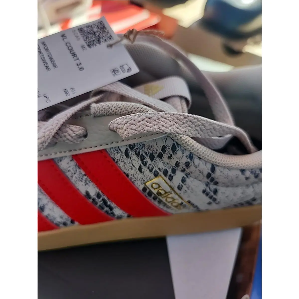 Adidas shoes - adidas Vl Court - Court - JR8670 - Beige (UPC: 197614773106) 1