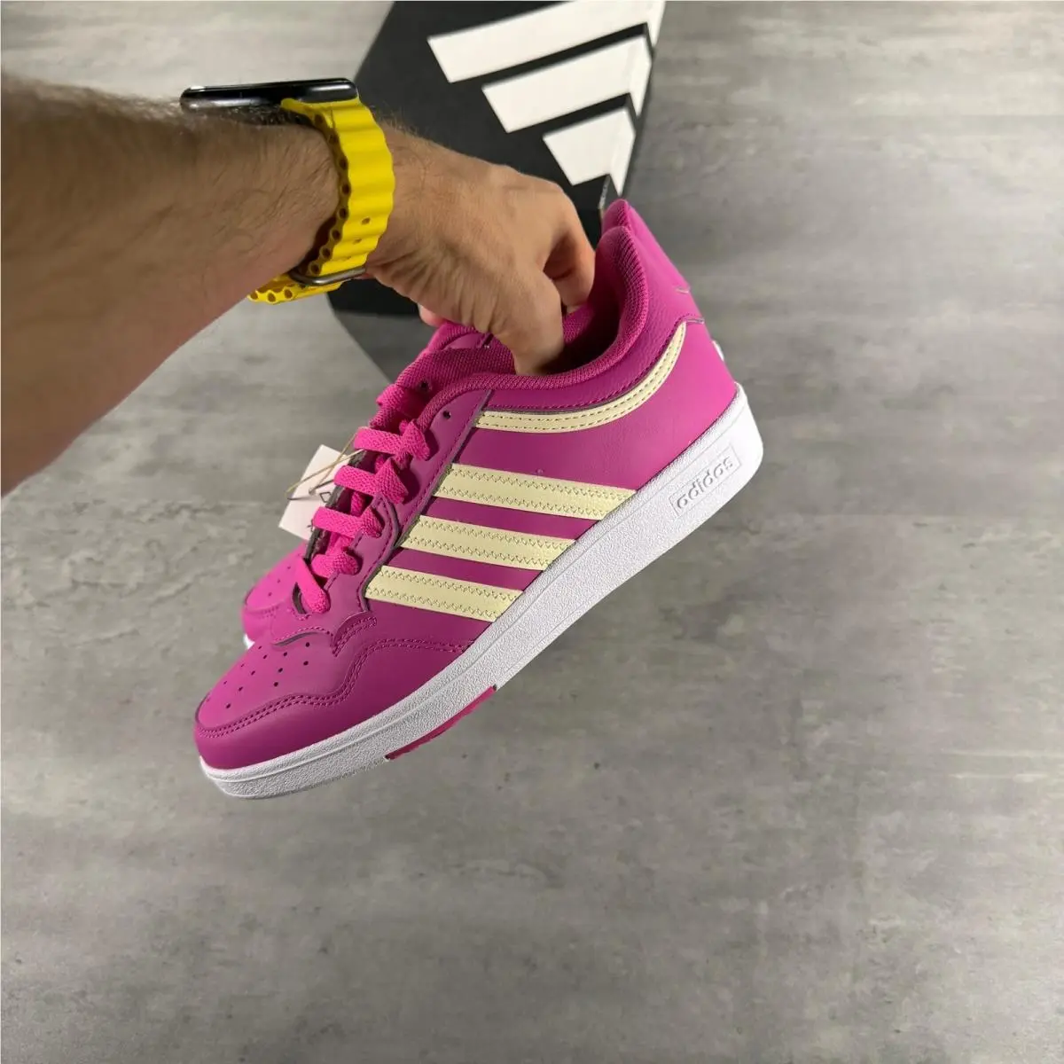 Adidas shoes - adidas Hoops 4.0 W - Hoops - Pink 4
