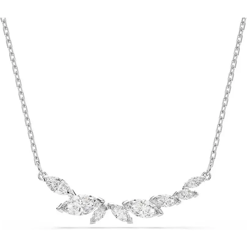 Swarovski Mesmera Necklace Marquise Cut White Rhodium Plated