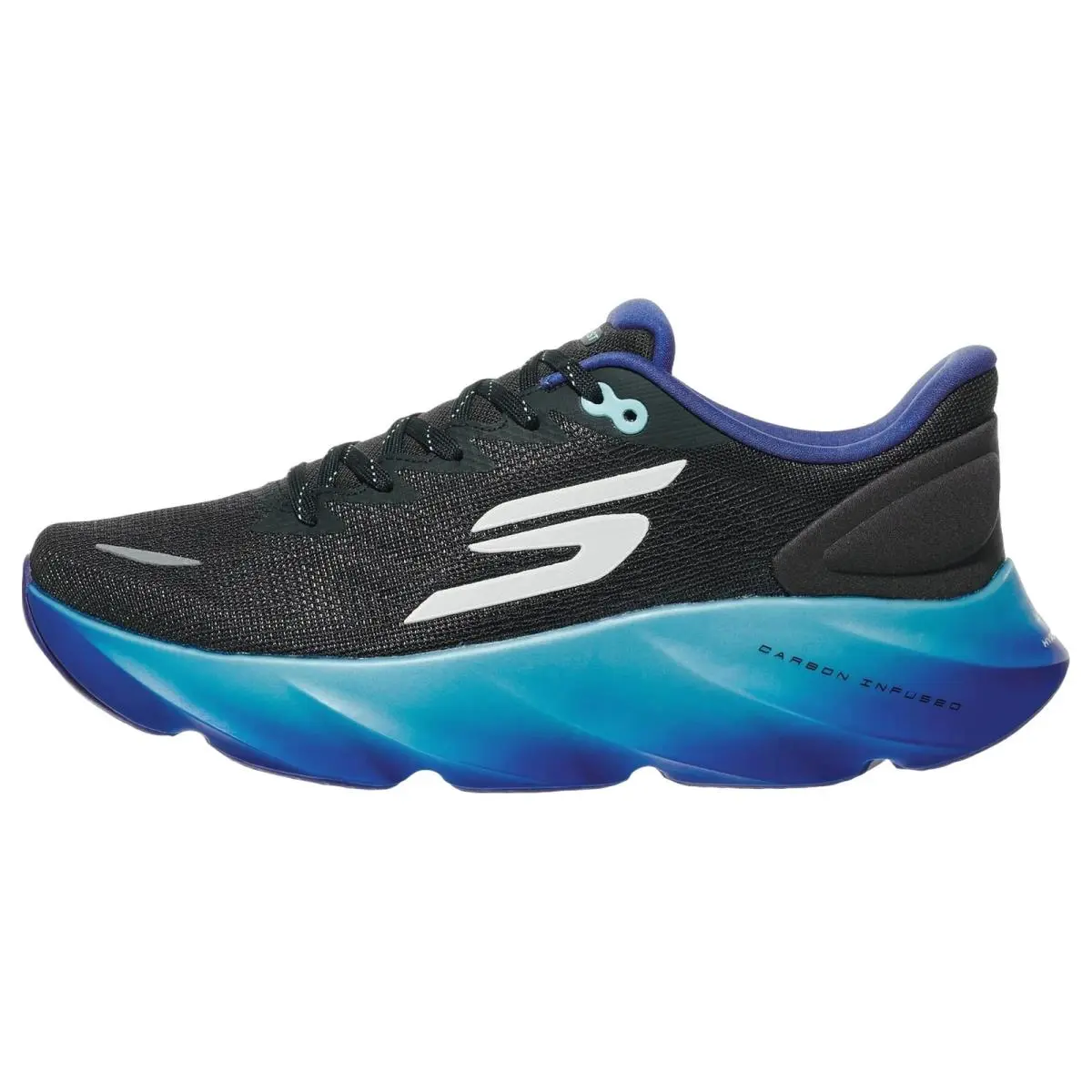 Skechers Aero Burst Trainer Mens Navy Aqua Size 8.5-11.5 246210-NVAQ