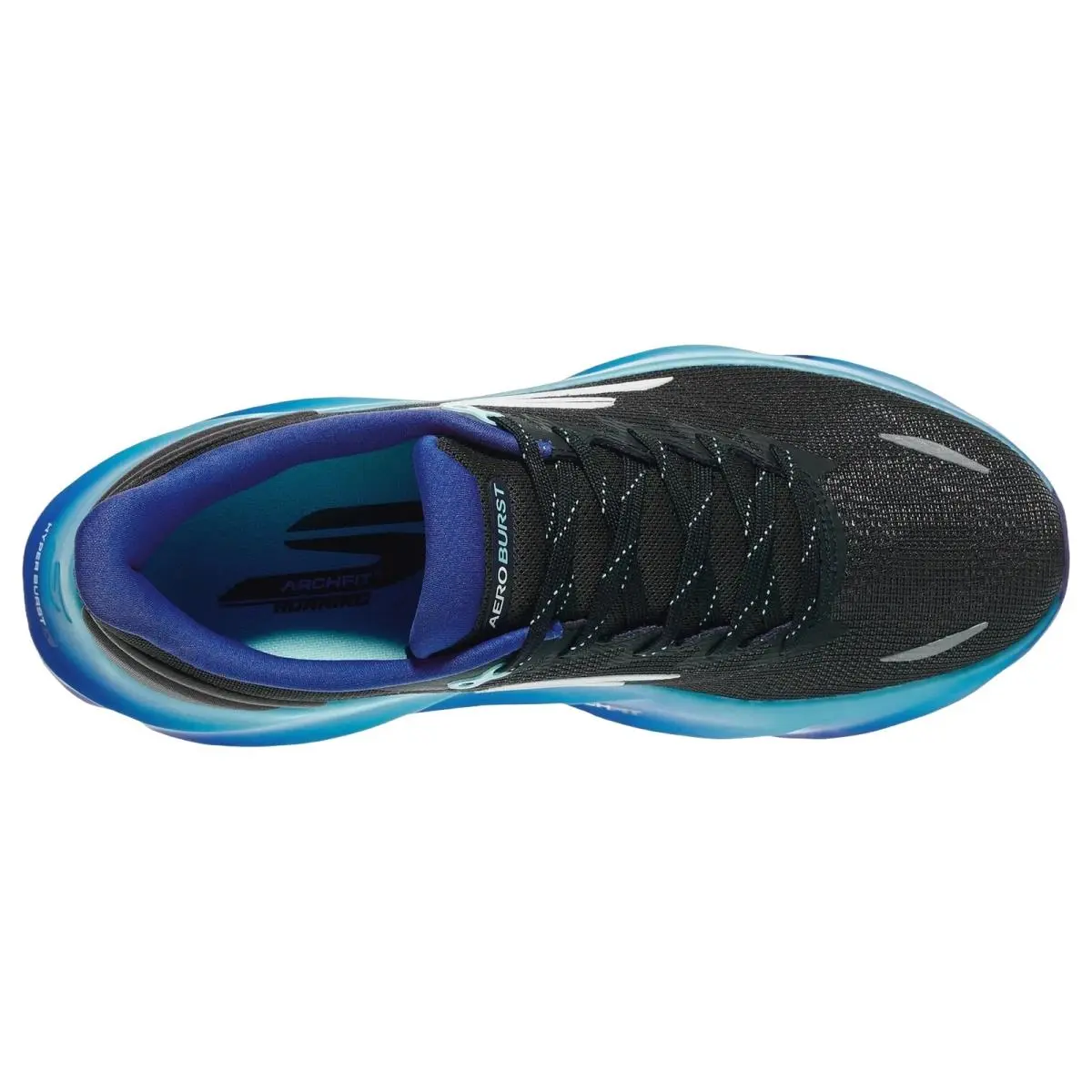 Skechers shoes - Skechers Aero Burst - Aero Burst - 246210-NVAQ - Navy/Aqua 2