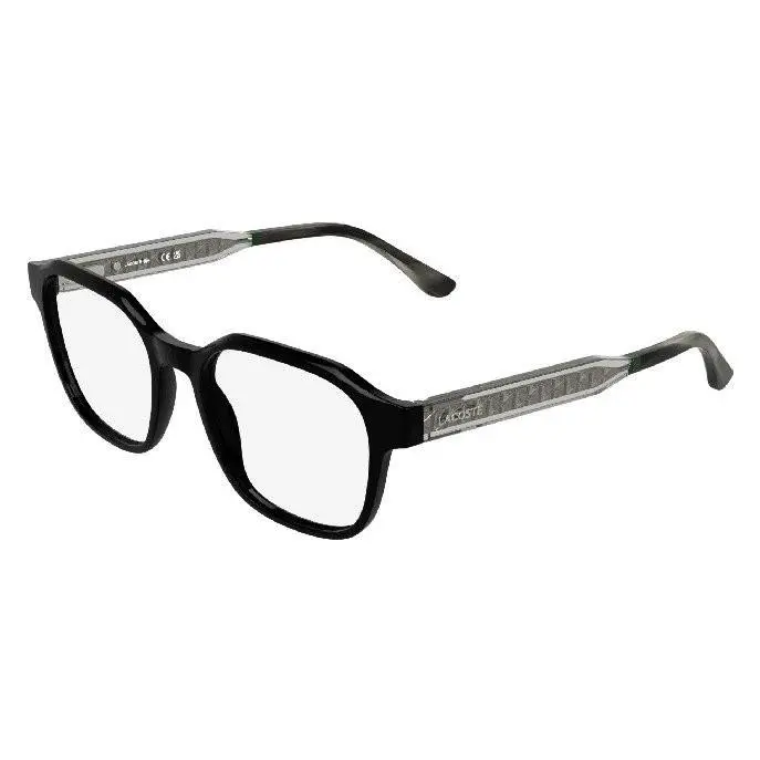 L4001 001 Black Eyeglasses Frames 52mm Unisex by Lacoste