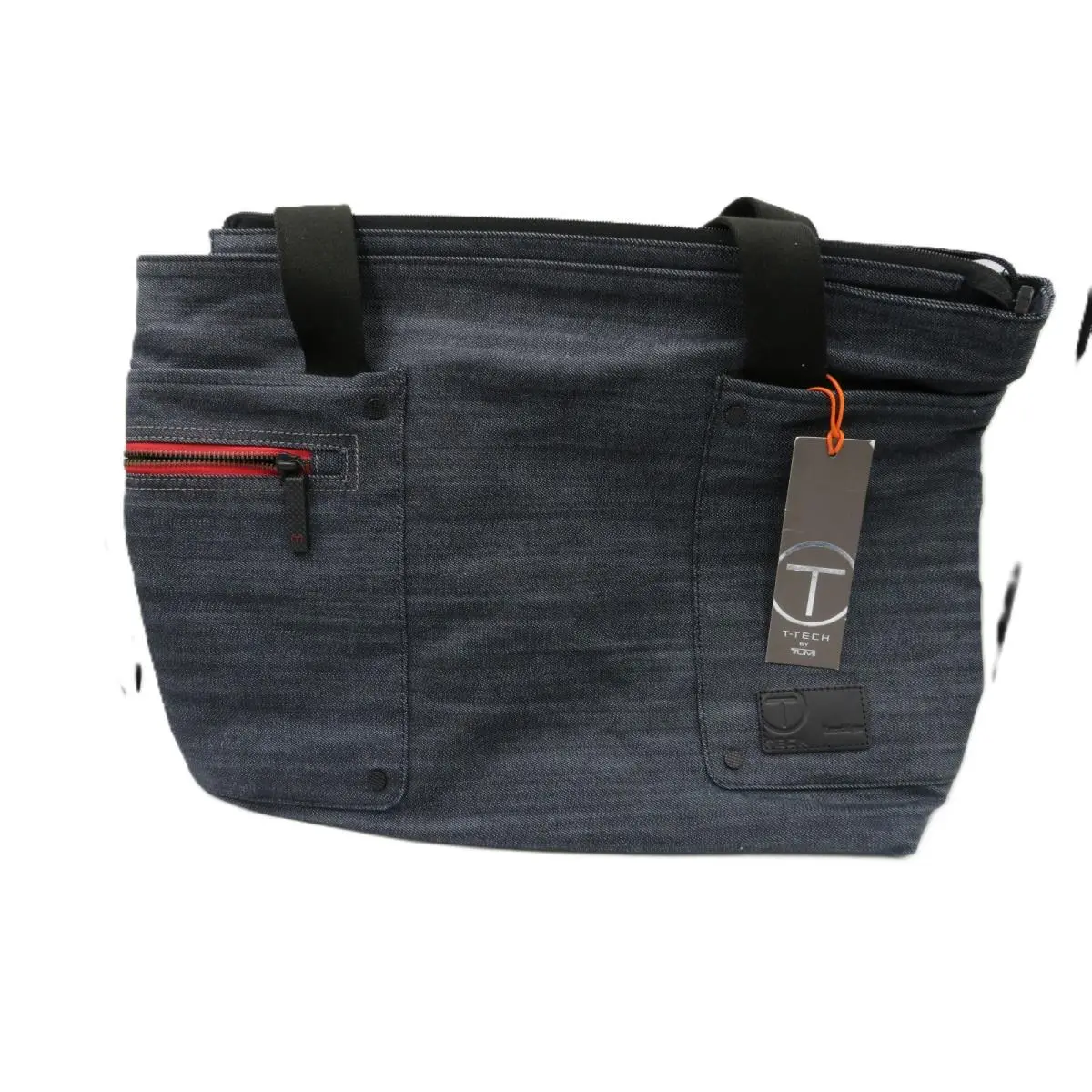 Haley Slim Tote T-tech Essential Gear Icon Collection Denim by Tumi