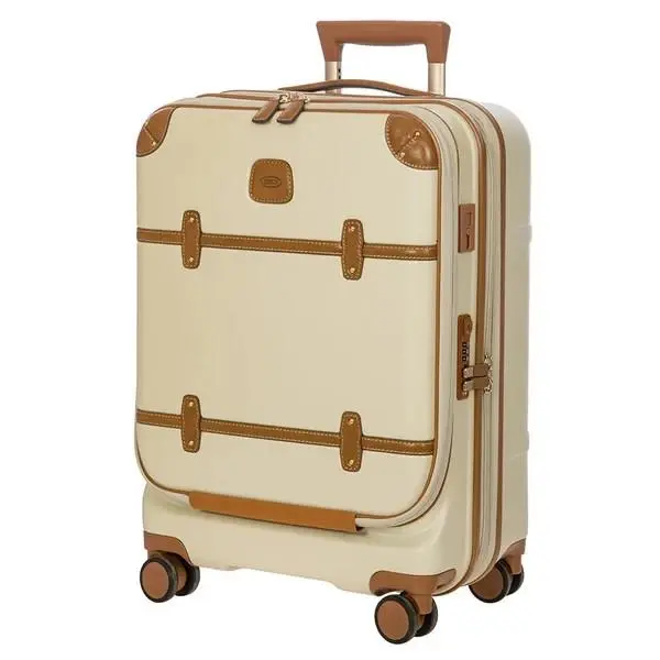 Bric`s Bric`s Bellagio Expandable Carry-on with Pocket Color: Cream