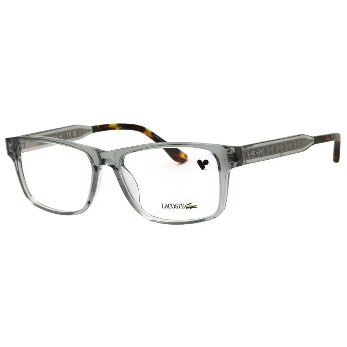 L2977-035-54 Eyeglasses Frame Size 54mm 16mm 150mm Grey Men 886895756563 by Lacoste