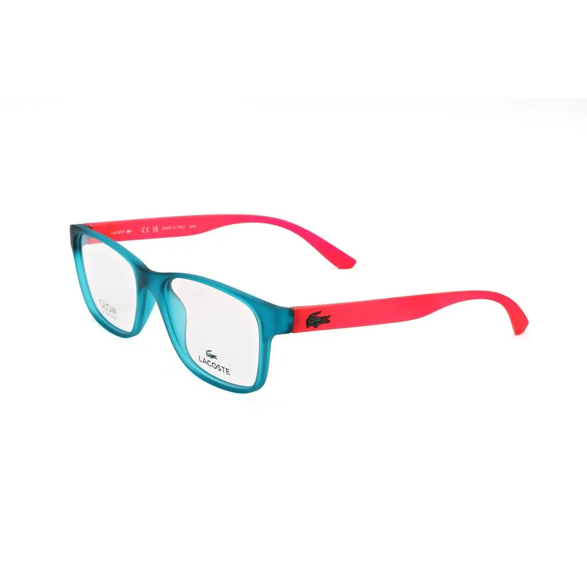 L3804b Mi Eyeglasses Eye Glasses 444 51mm Kids Aqua Matte by Lacoste
