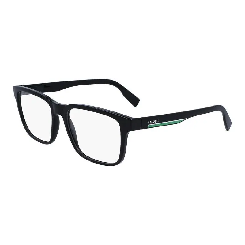L2926 Eyeglasses Eye Glasses 001 55mm Men Black by Lacoste