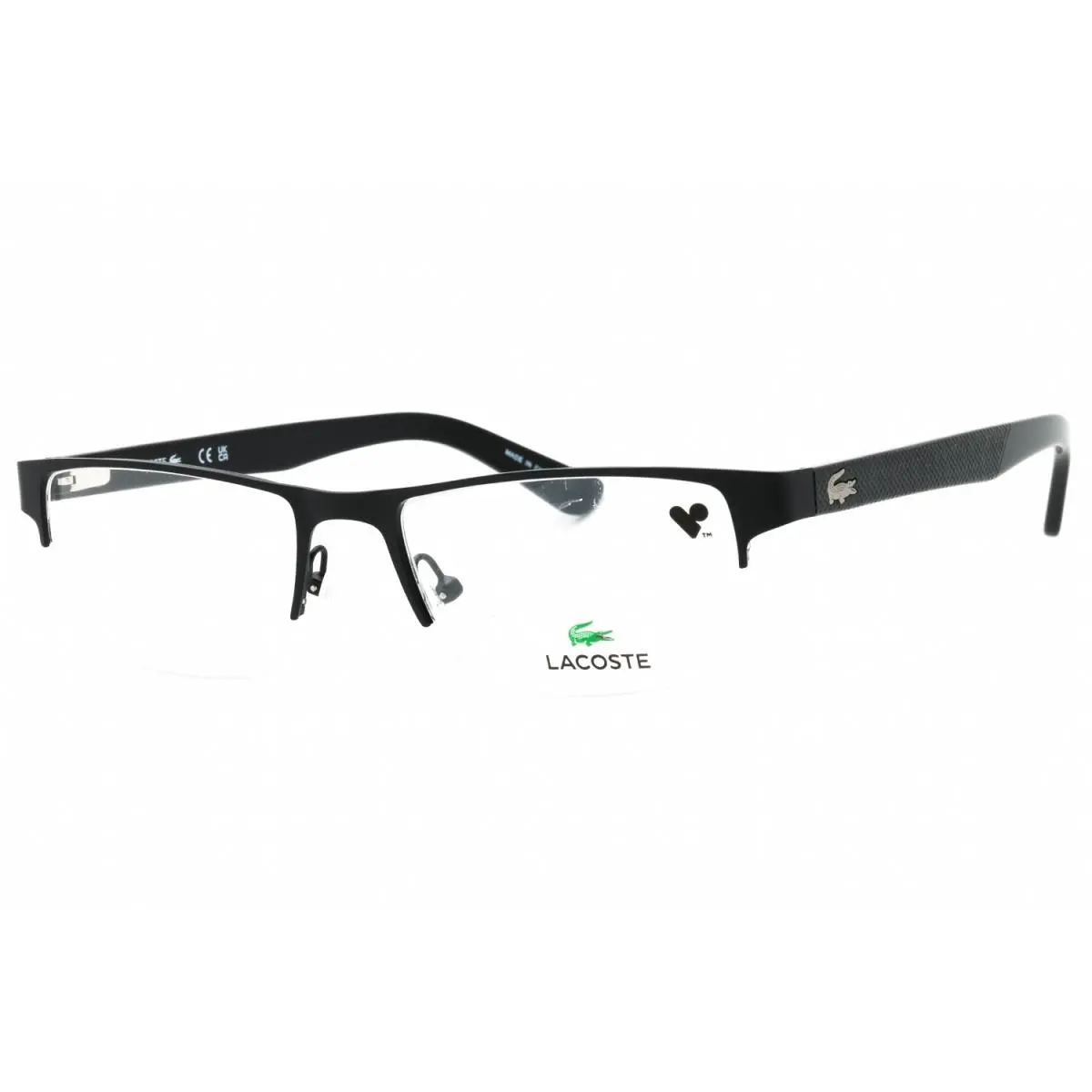 L2237-002-53 Eyeglasses Frame Size 53mm 18mm 145mm Black Men 8868953171 by Lacoste