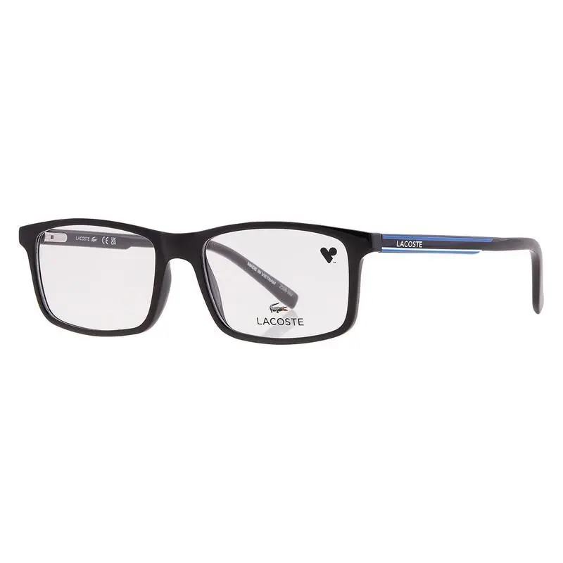 - L2858 N 001 - Shiny Black - 54 17 145 by Lacoste