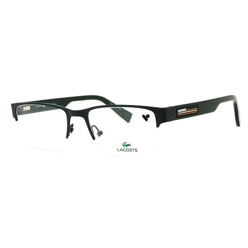 L2299n Eyeglasses Eye Glasses 301 54mm Men Matte Green by Lacoste