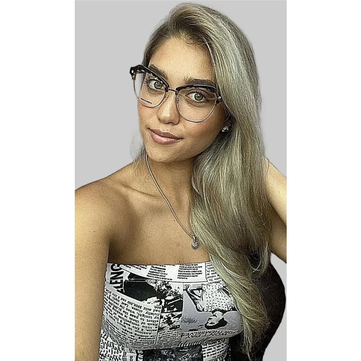 DSQUARED2 Tortoise Oversized Women`s Eyeglasses Frame Italy by DSquared2