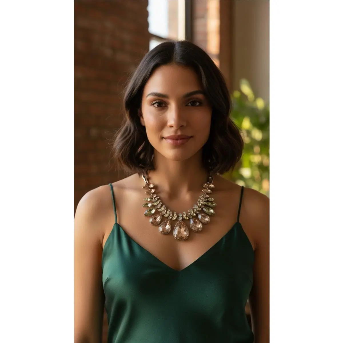 Jonquil Crystal Statement Necklace 200B by Givenchy
