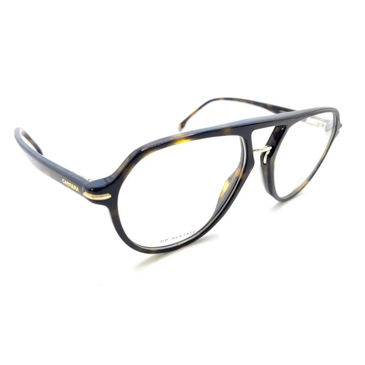 345 086 Brown Tortoise Aviator Eyeglasses Frames 145 Designer by Carrera