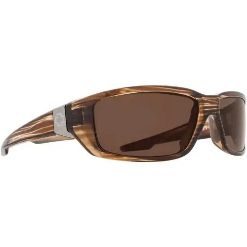 Spy Tarmac Polarized Sunglasses Unisex Brown Stripe Tort-Bronze by SPY Optics