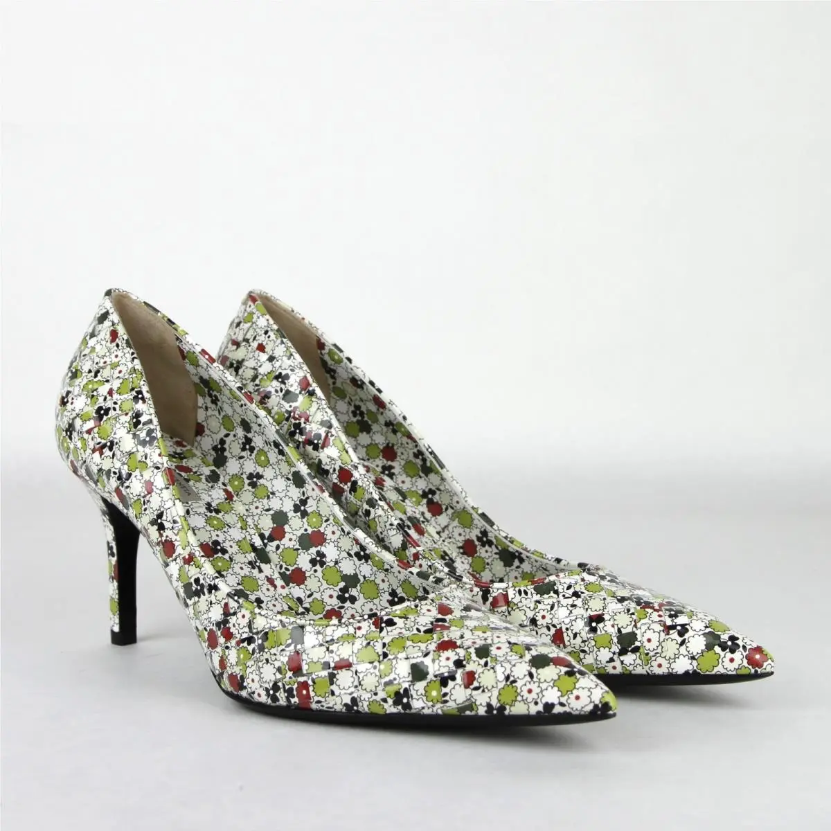 Bottega Veneta shoes - Flowers - Flowers - Green/Red 2