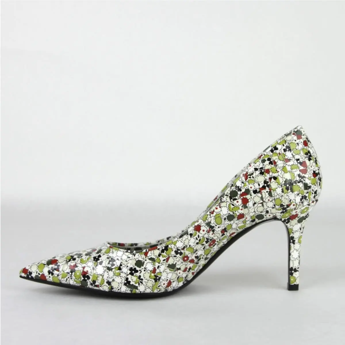 Bottega Veneta shoes - Flowers - Flowers - Green/Red 5