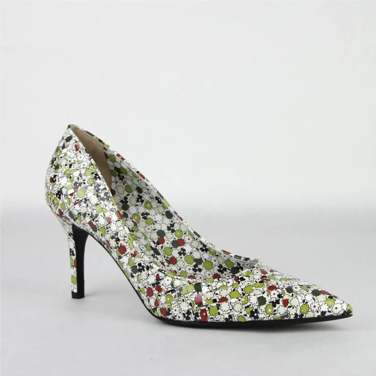 Bottega Veneta shoes - Flowers - Flowers - Green/Red 8