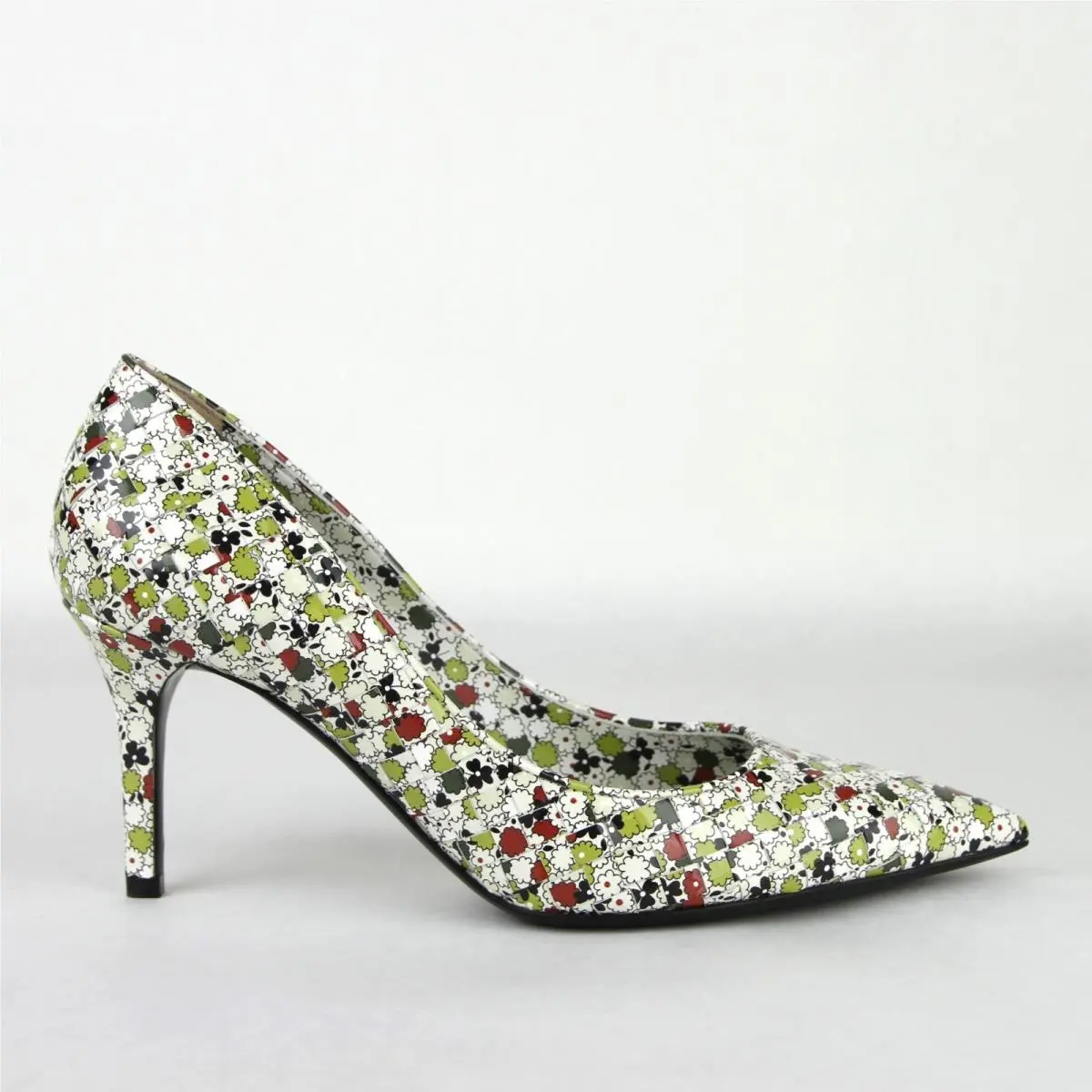 Bottega Veneta shoes - Flowers - Flowers - Green/Red 13