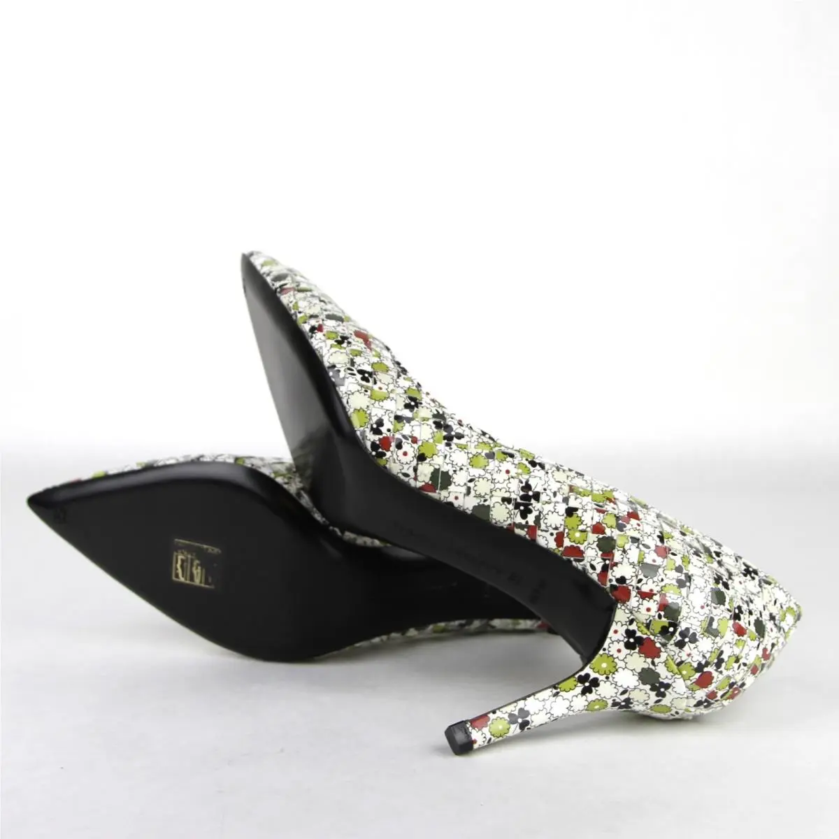 Bottega Veneta shoes - Flowers - Flowers - Green/Red 15