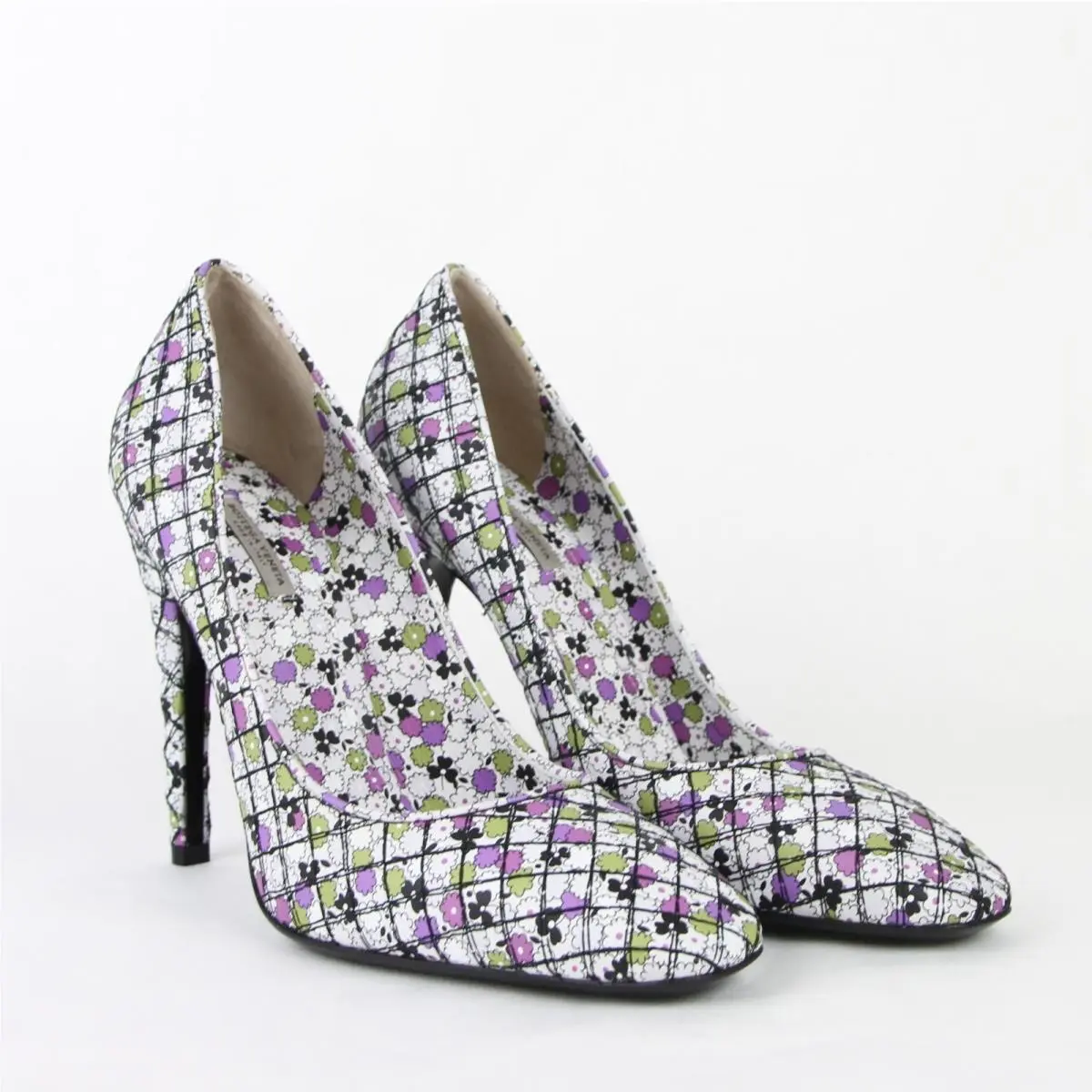 Bottega Veneta shoes - Flowers - Flowers - Green/Purple 2