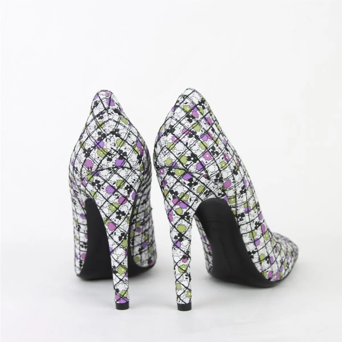 Bottega Veneta shoes - Flowers - Flowers - Green/Purple 3