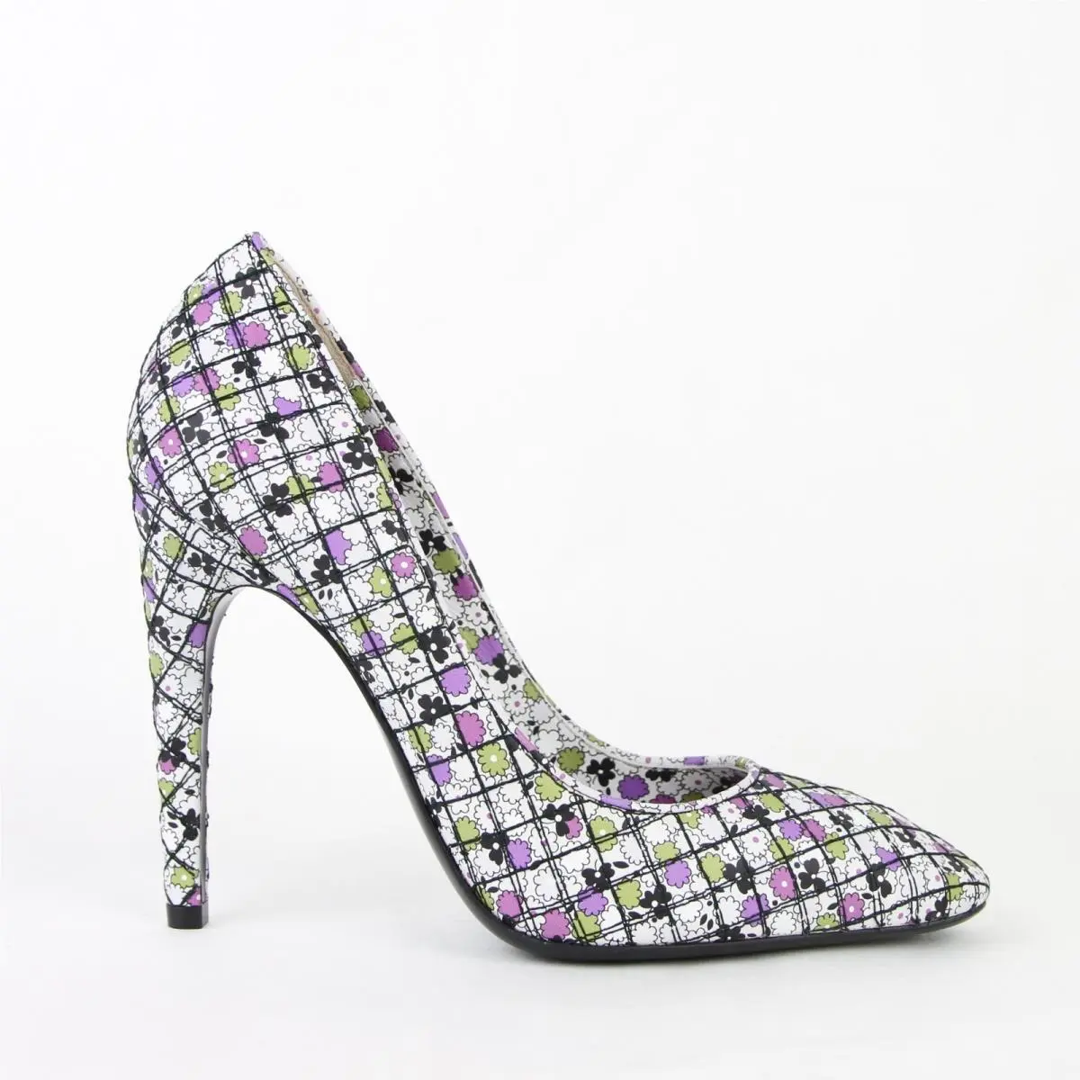 Bottega Veneta shoes - Flowers - Flowers - Green/Purple 8
