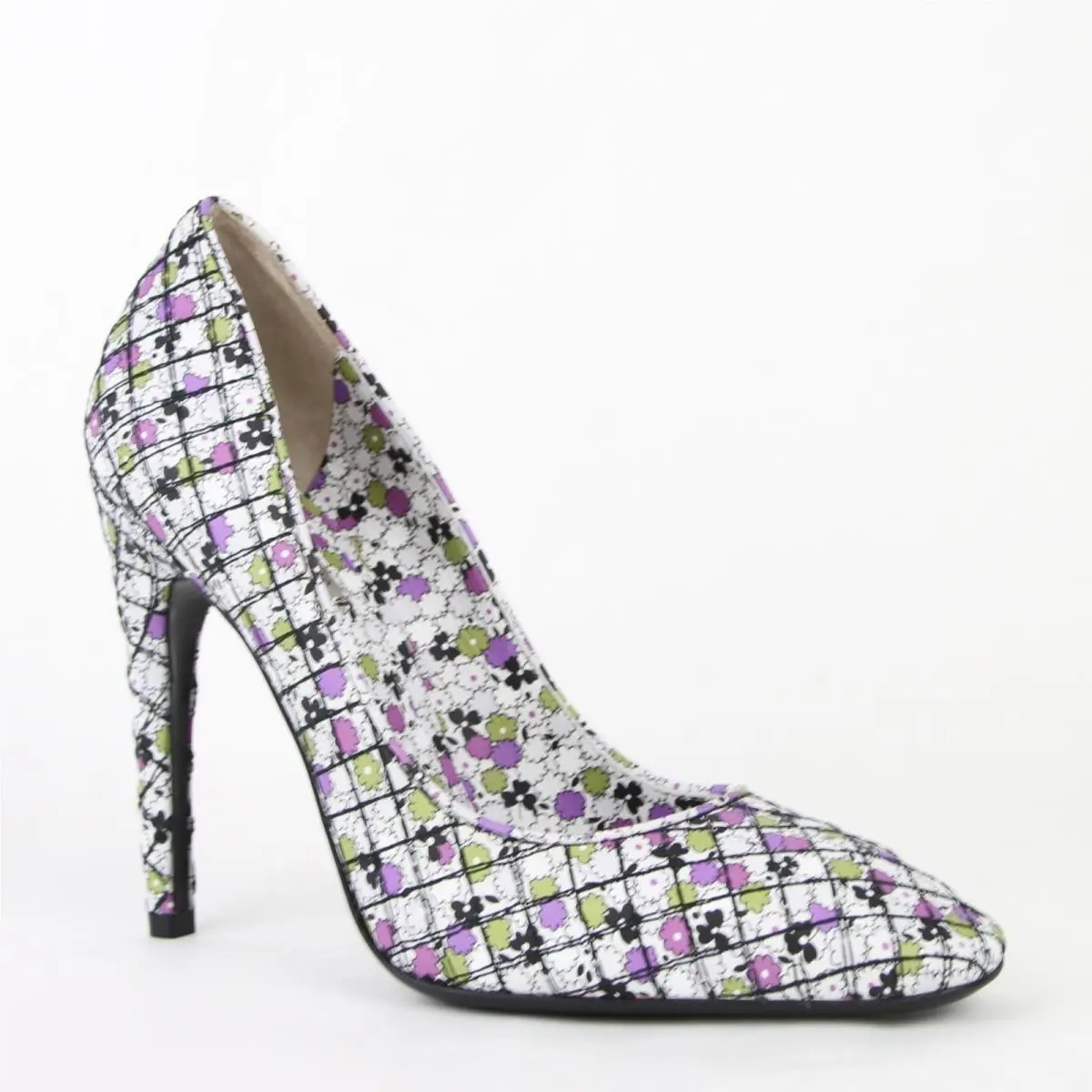 Bottega Veneta shoes - Flowers - Flowers - Green/Purple 13