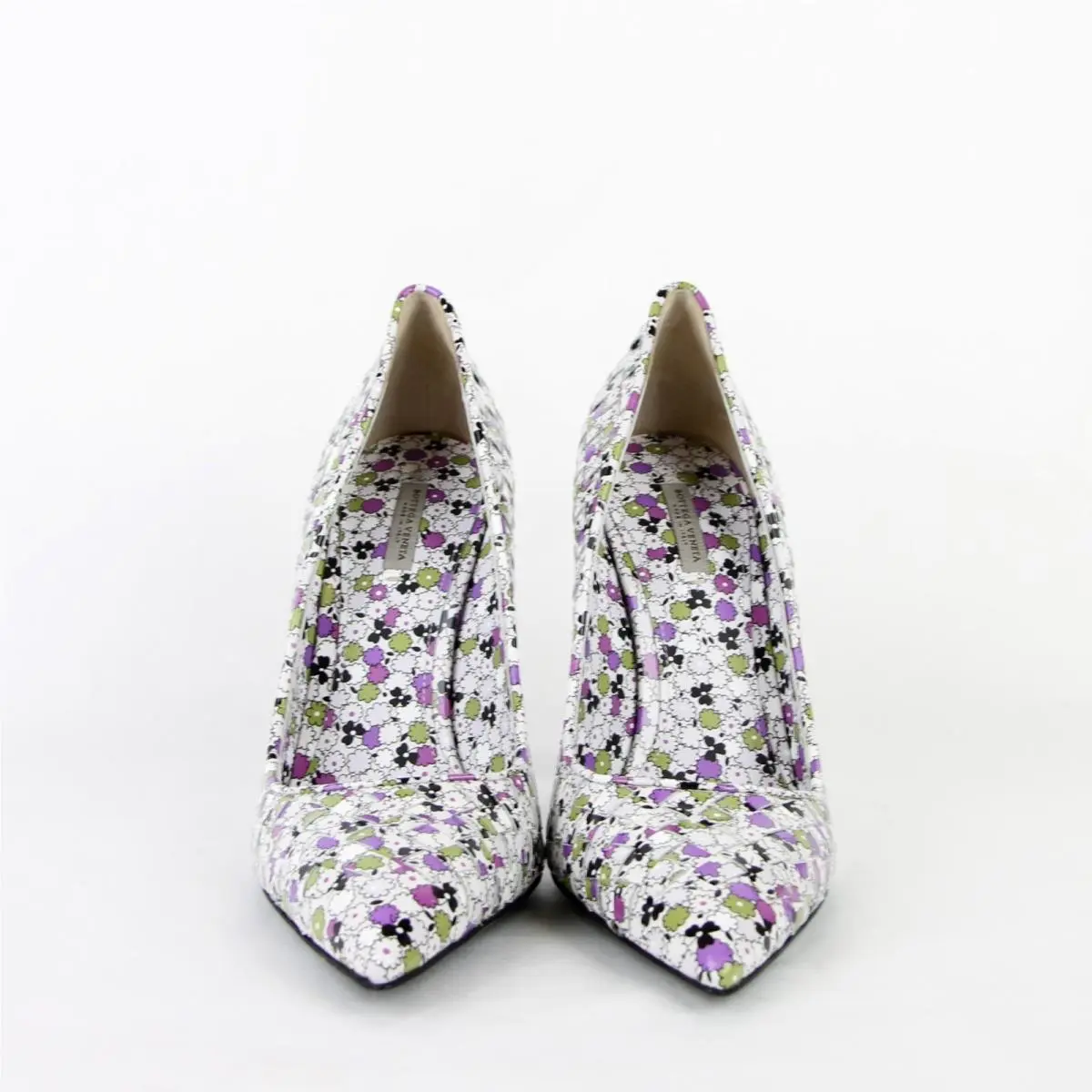Bottega Veneta shoes - Flowers - Flowers - Green/Purple 9
