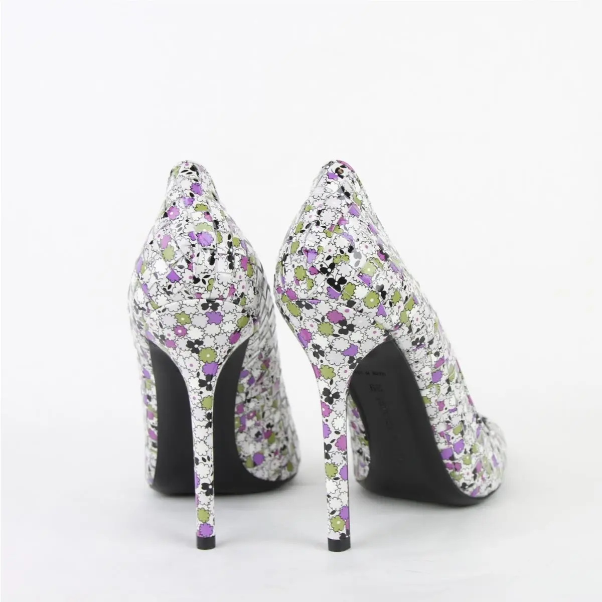 Bottega Veneta shoes - Flowers - Flowers - Green/Purple 11