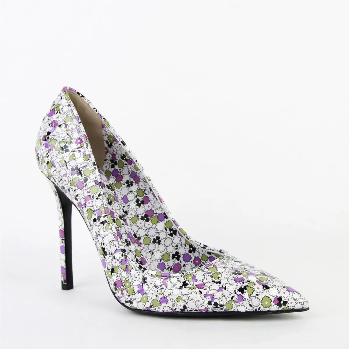 Bottega Veneta shoes - Flowers - Flowers - Green/Purple 7