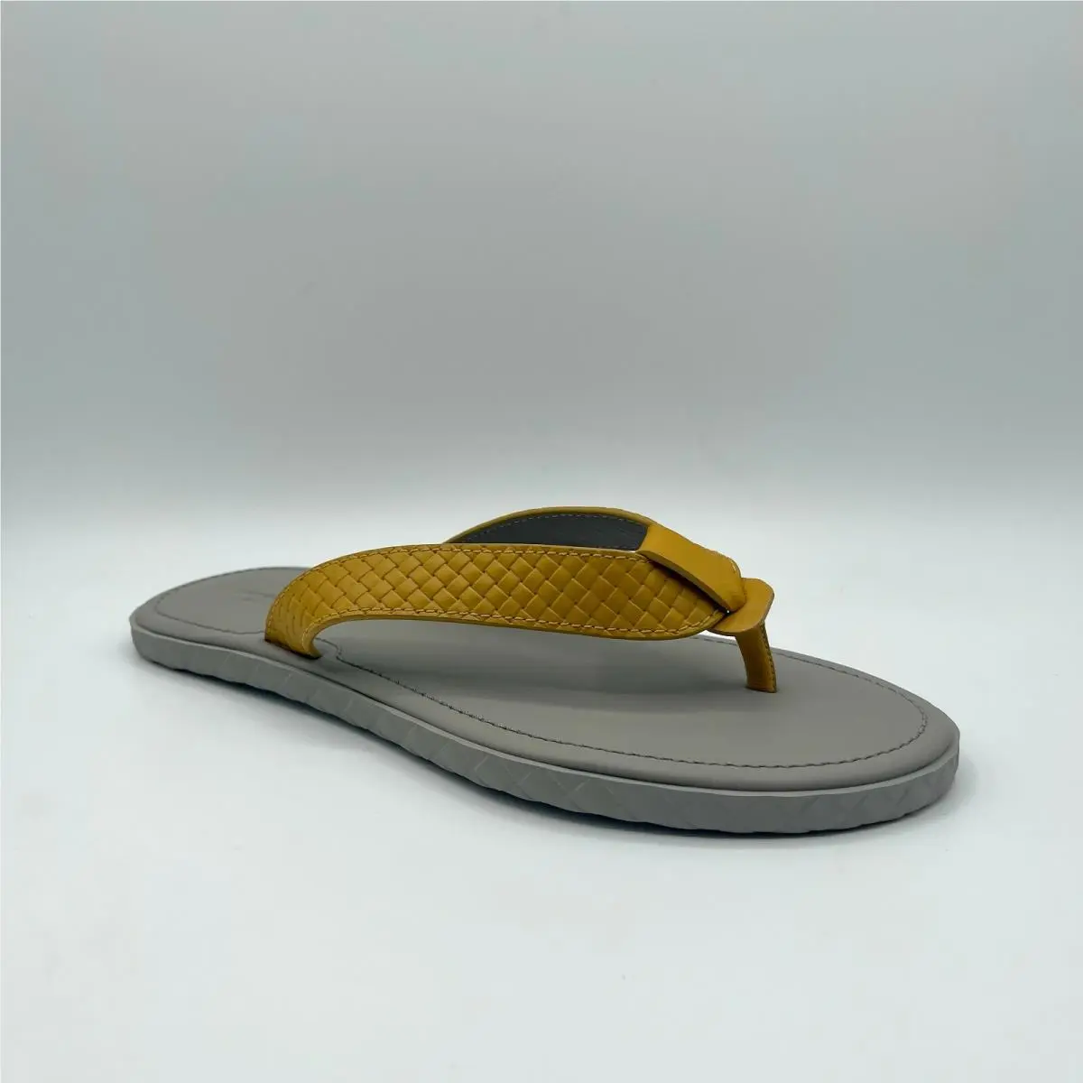 Bottega Veneta shoes - Thong - Thong - Yellow/Grey 5
