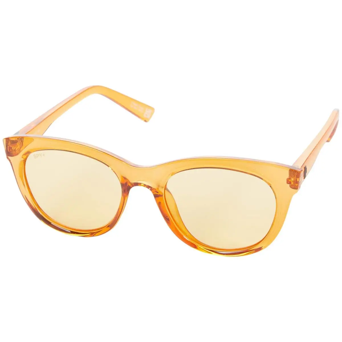 Spy+ Boundless Rectangular Sunglasses Translucent Orange Medium-large by SPY Optics