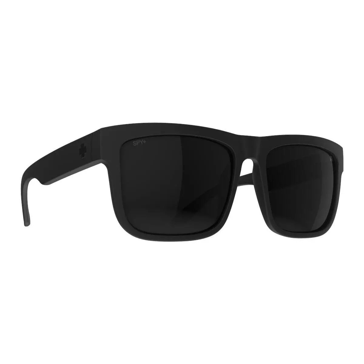 Spy Discord Men`s Polarized Sunglasses Gloss Black /happy Gray Murdered Out Lens by SPY Optics